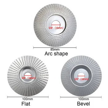 

Wood Angle Grinding Wheel Sanding Carving Rotary Tool Abrasive Disc For Angle Grinder Carbide