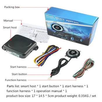 

DC12V Anti-theft Device Two-way Remote Control Anti-theft Alarm with Start Alarm System