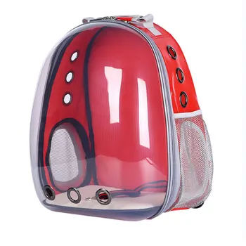 

Comfortable Small Dog Backpack Travel Breathable Mesh Puppy Dog Carrier Bag Durable Padded Shoulder Pet Cat Carrier 2020