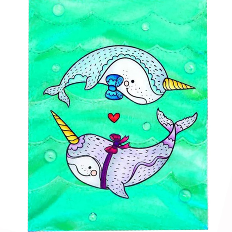 Форма для ножа Narwhal металлическая резки набор серебряных пресс-форм рукоделия