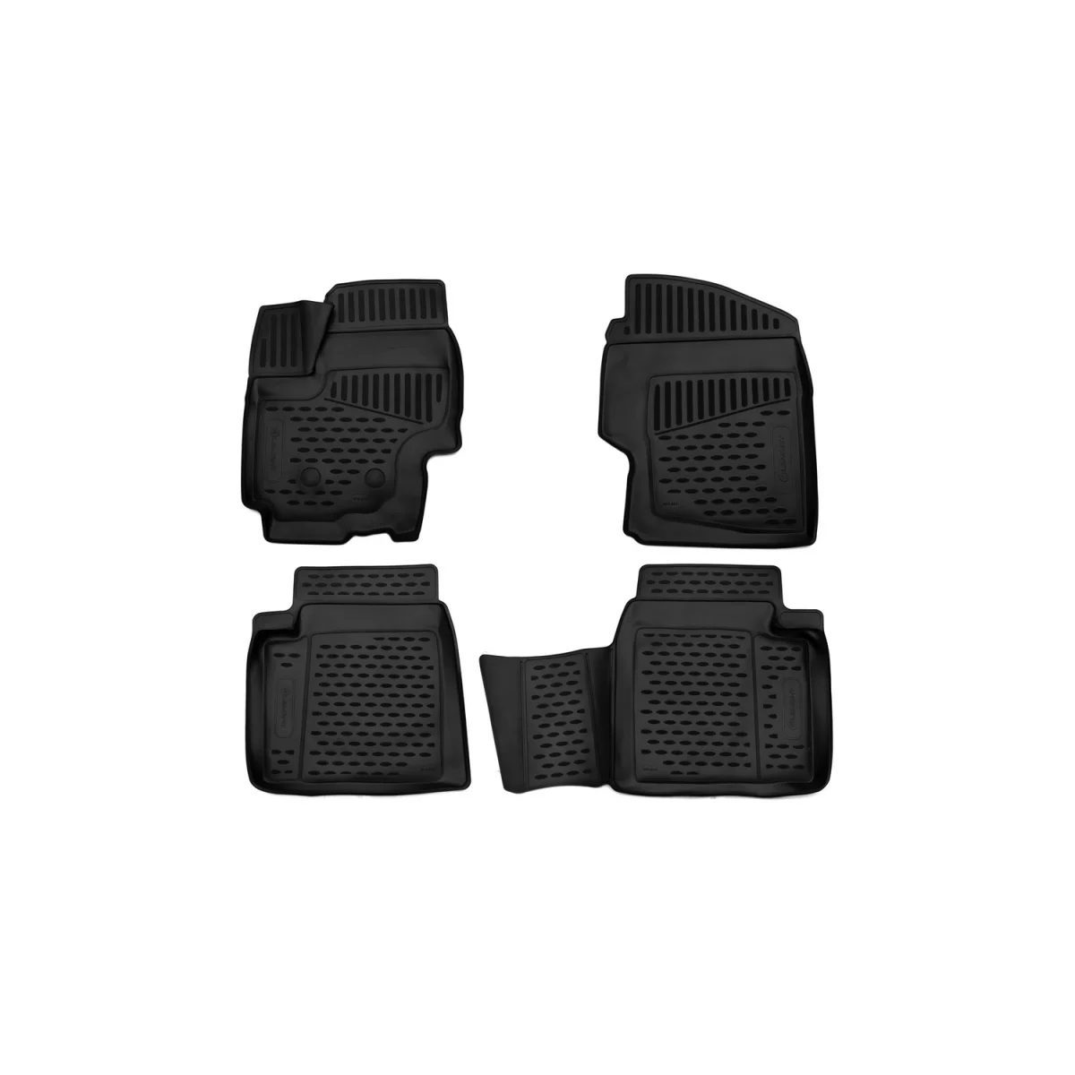 Коврики 3d в салон lifan x70,->, кросс., 4 шт.(полиуретан)(лифан