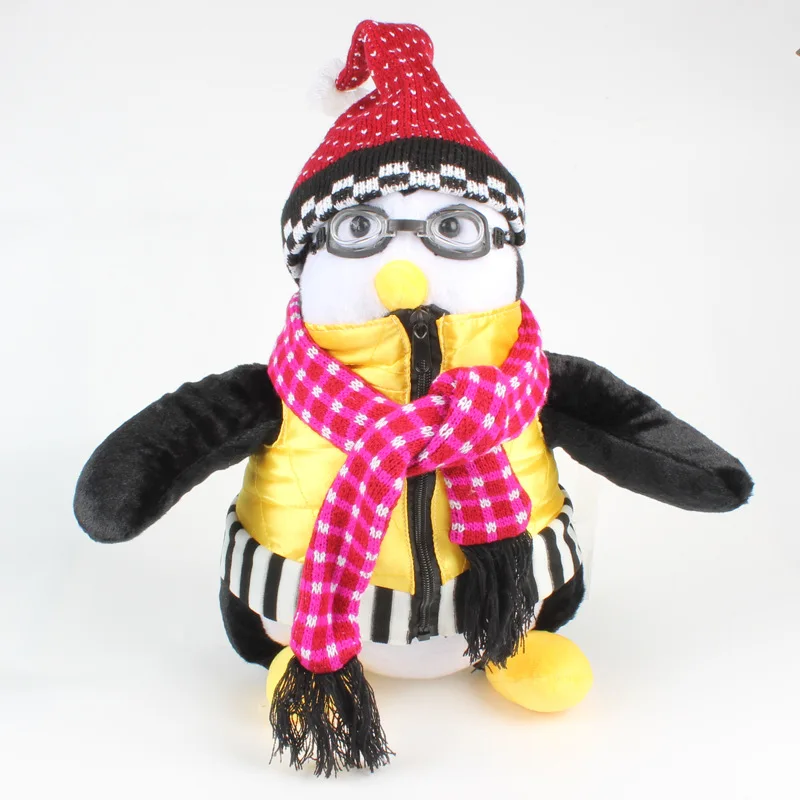 45 см Hugsy Friends Пингвин окружающие игрушки Hugsy Friends Haji Пингвин PP Хлопок Плюшевые игрушки Детские украшения подарок игрушки куклы