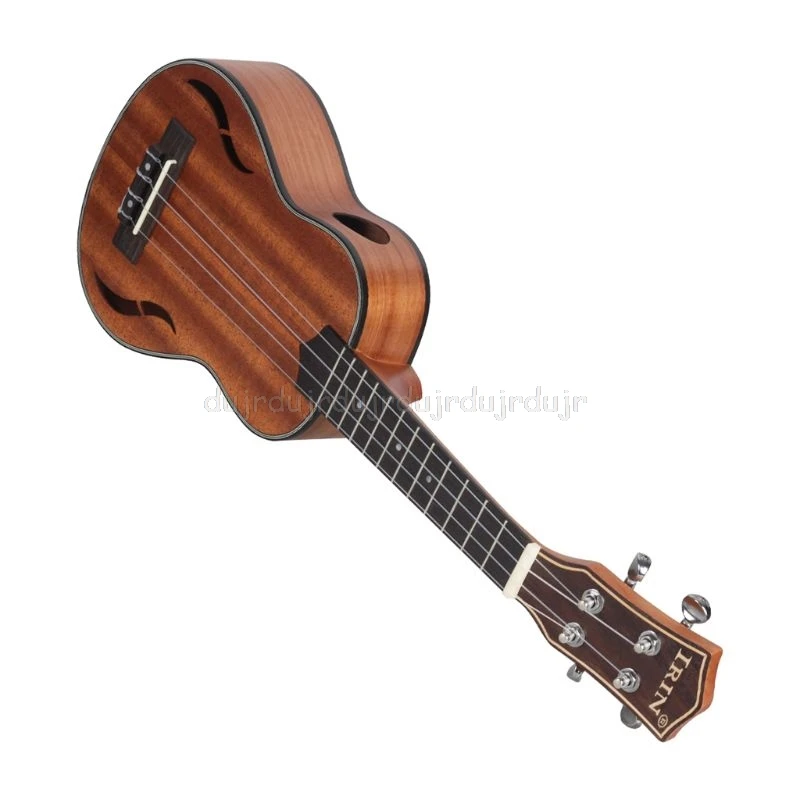 New 21" Tenor 4 String Ukulele Walnut Wood 18 Acoustic Fretboard Ukelele Guitar Mahogany Fingerboard Hawaiian Guitar O11 19