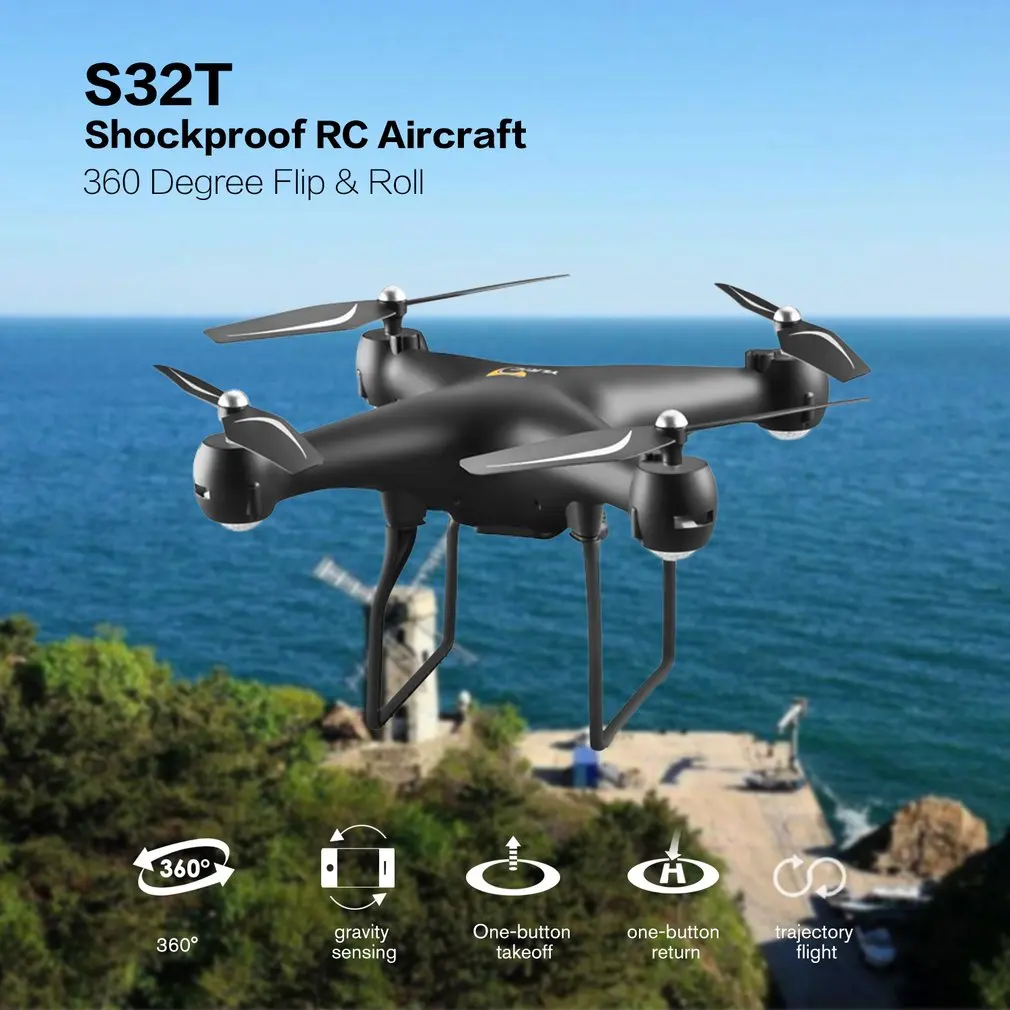 S32T Дрон ESC VR3D режим 360 градусов флип и ролл ESC объектив долгий срок службы батареи Дрон удержание высоты противоударный RC самолет