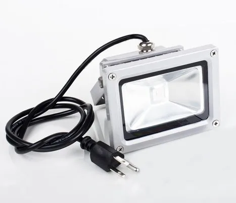 

(10pcs/lot) 85-265V 10W 20W 30W 50W 100W RGB Refletor Foco Exterior Outdoor LED Flood Light Lamp Spot Remote Control Power Plug