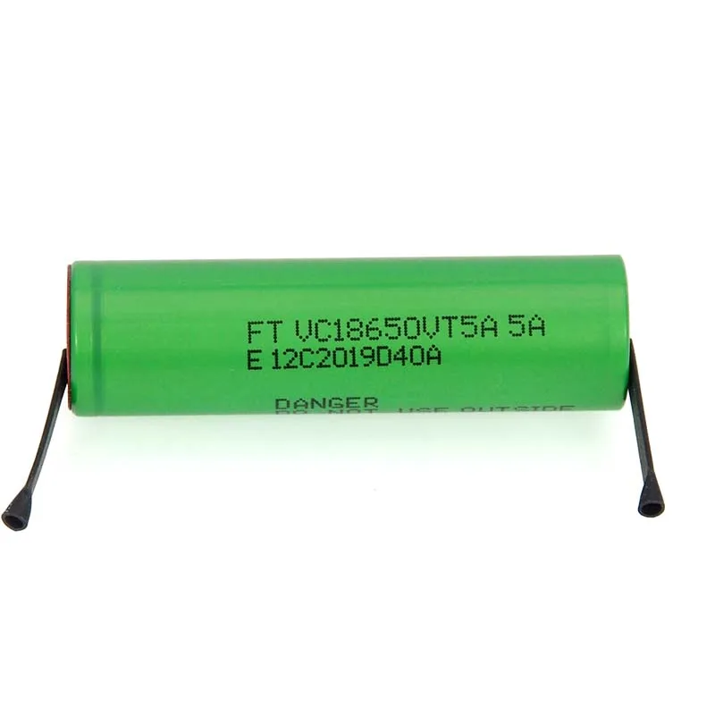 VariCore VTC5A 2600mAh 18650 литиевая батарея 30A разряда VC18650VTC5 батареи+ DIY никелевые листы