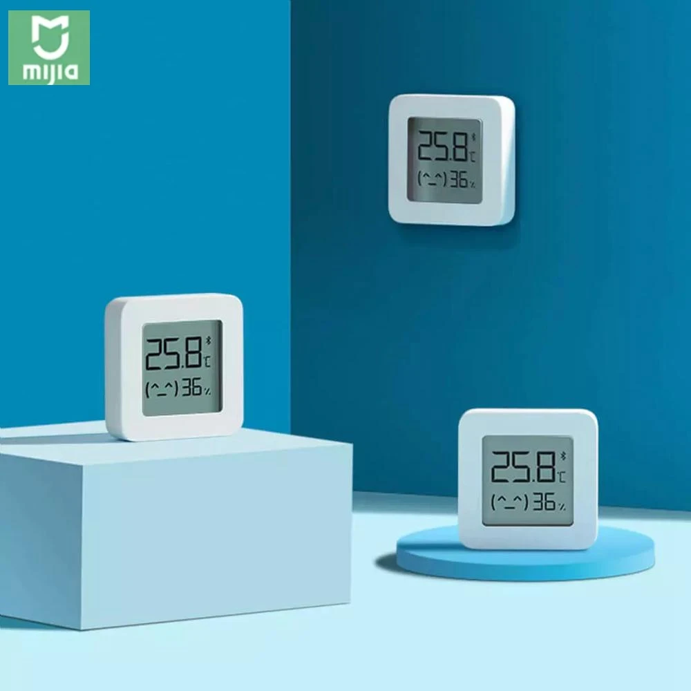 XIAOMI Mijia Bluetooth-compatible Thermometer 2 Wireless Smart Electric Digital Hygrometer Work with APP | Электроника