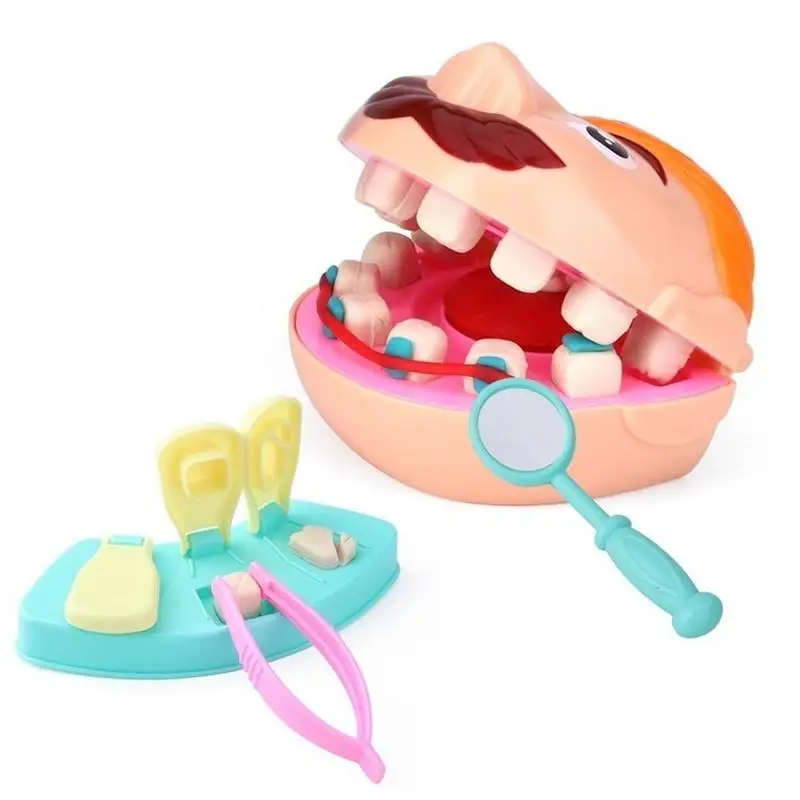 Детские головоломки цвет грязи маленький дантист Diy экологический игровой дом волшебный Пластилин плесень набор образовательных игрушек