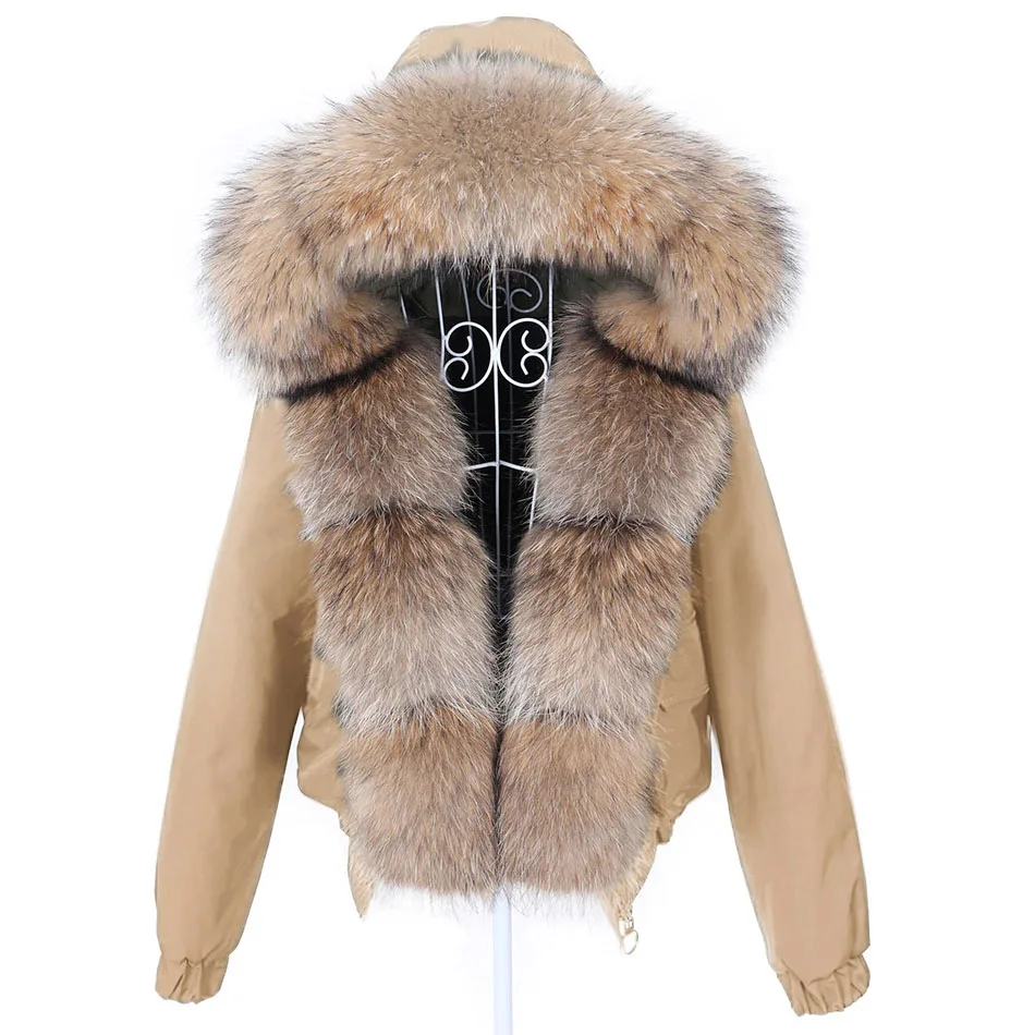 Herringbone Fox Fur Coat - Ready to Wear