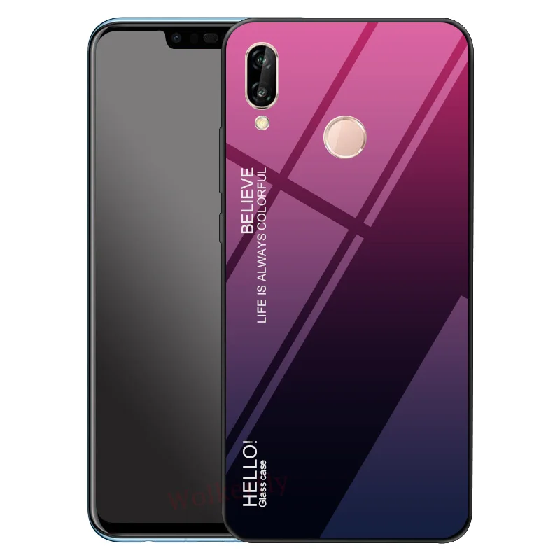 Чехол из мраморного стекла для Xiao mi Red mi Note 7 Pro mi 9 SE A1 A2 mi 8 Lite 5X 6X Red mi 7 Note 7 5 6 Pro 6A 5 Plus градиентная крышка