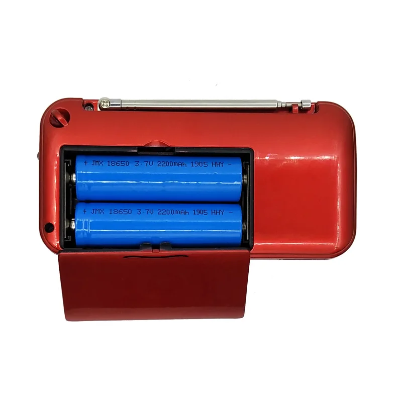 C 803 Portable Bluetooth Speaker FM Radio Receiver USB TF MP3 Player With LED Flashlight Support 2 Rechargeable 18650 Battery