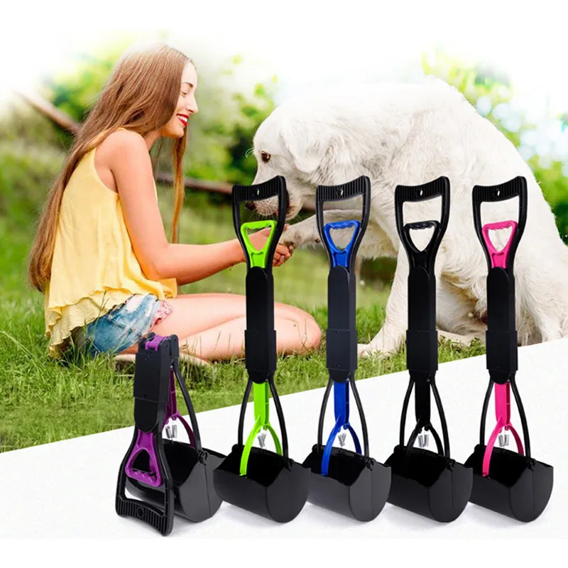 Pet Pooper Scooper с длинной ручкой захват, совок для уборки собачьих экскрементов для уборки животных отходы для собак щенков кошек отходы для уборки er инструменты для уборки на открытом воздухе