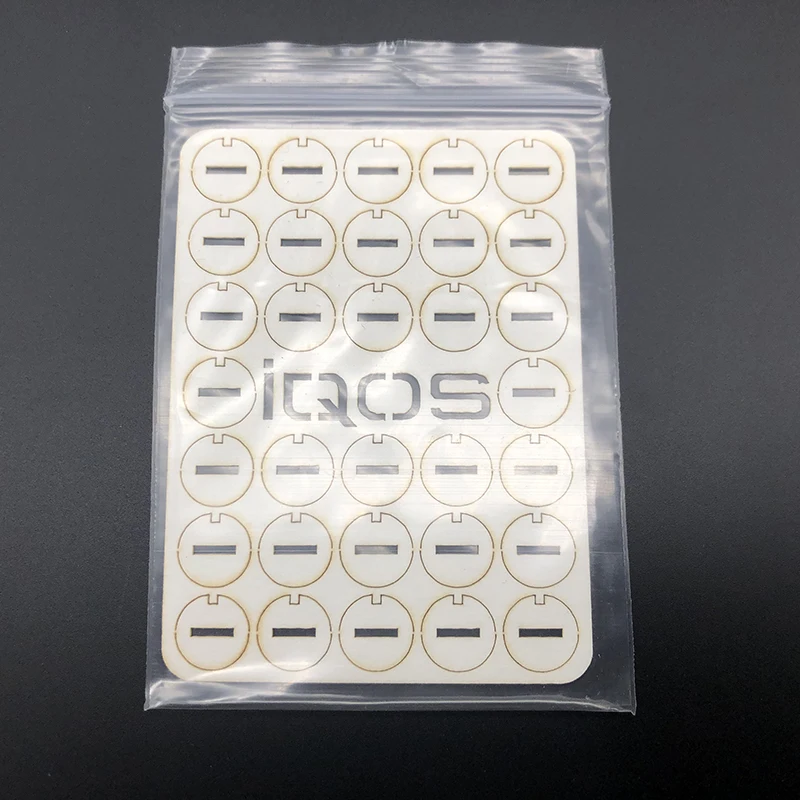 Новейшая технология Стикеры для IQOS 2,4 плюс универсальный 3 М печатные Защитная Пленка Наклейки - Цвет: IQOS 2.4 Oil Gasket