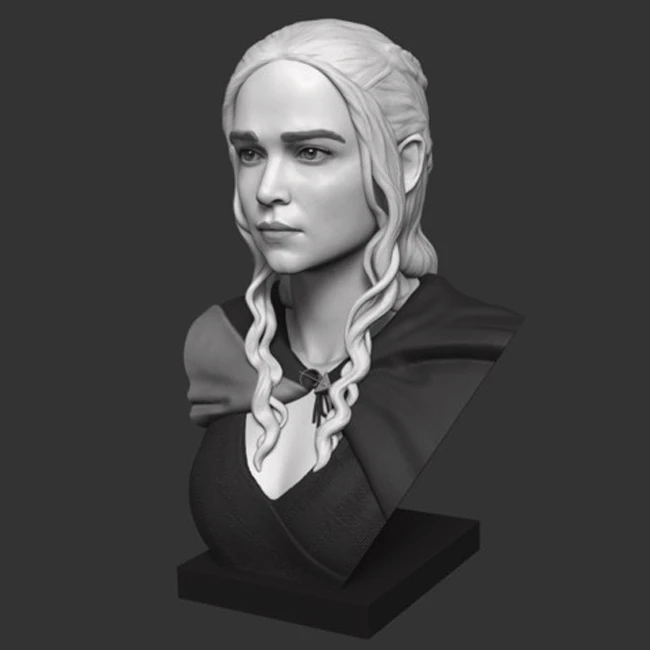 Набор фигурок из смолы 1/5 Daenerys Targaryen комплект неокрашенных моделей гаража