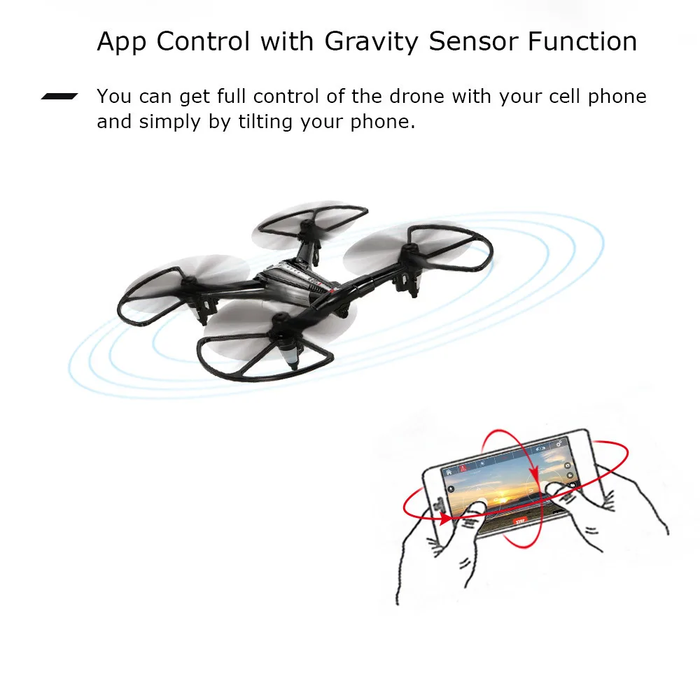 Новое поступление Дрон на ру XK X300-G Wifi FPV 720P камера gps позиционирование высота удержания Дрон на ру e пульт дистанционного управления квадрокоптером вертолет