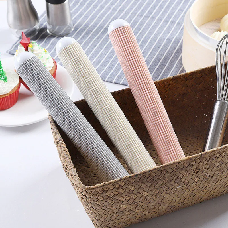 1 шт. антипригарная скалка для выпечки лапша пельменей Скалка бытовой большой стержень ролик для кухни Скалка