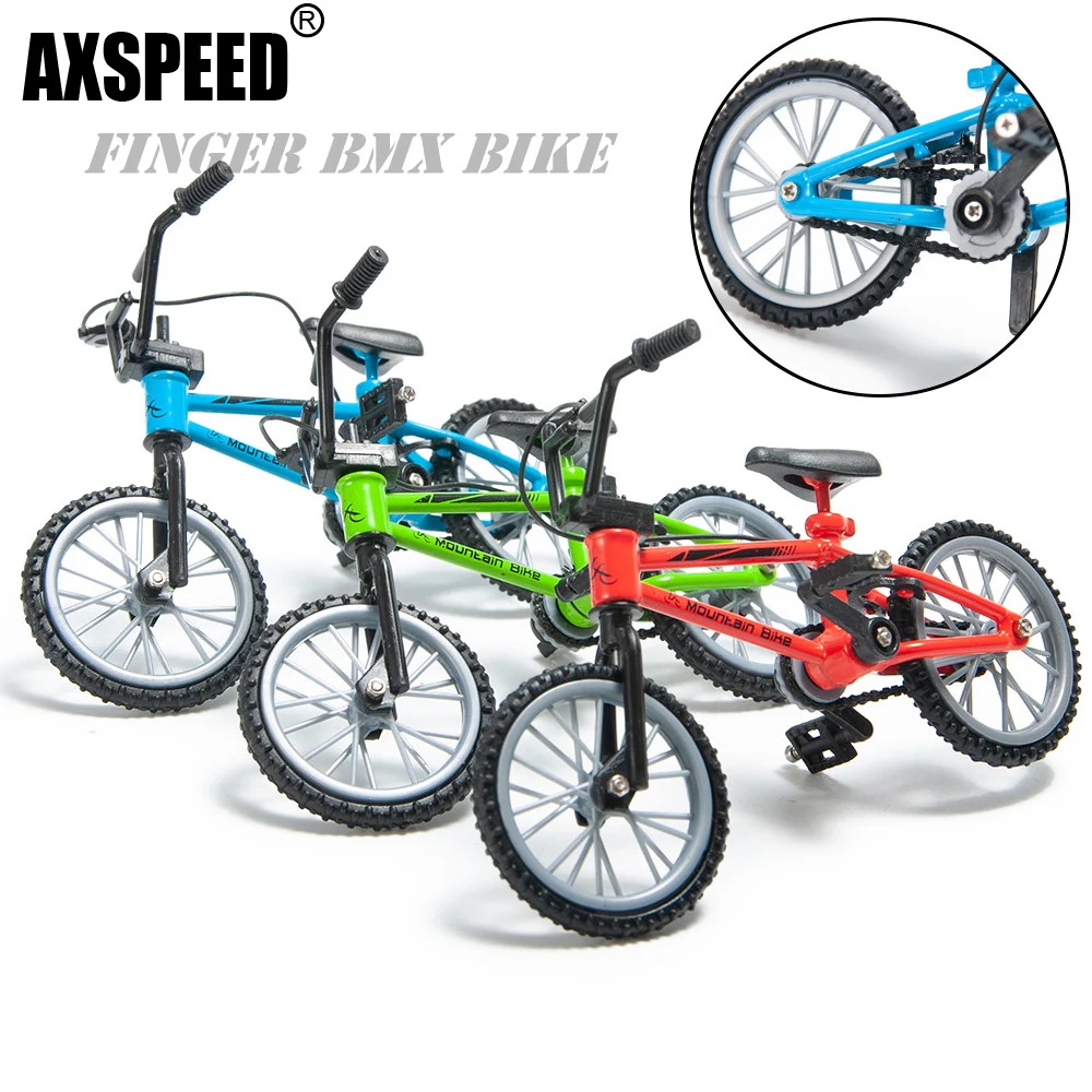 AXSPEED имитация сплава палец Bmx велосипед мини размер пальцевая доска игрушки с