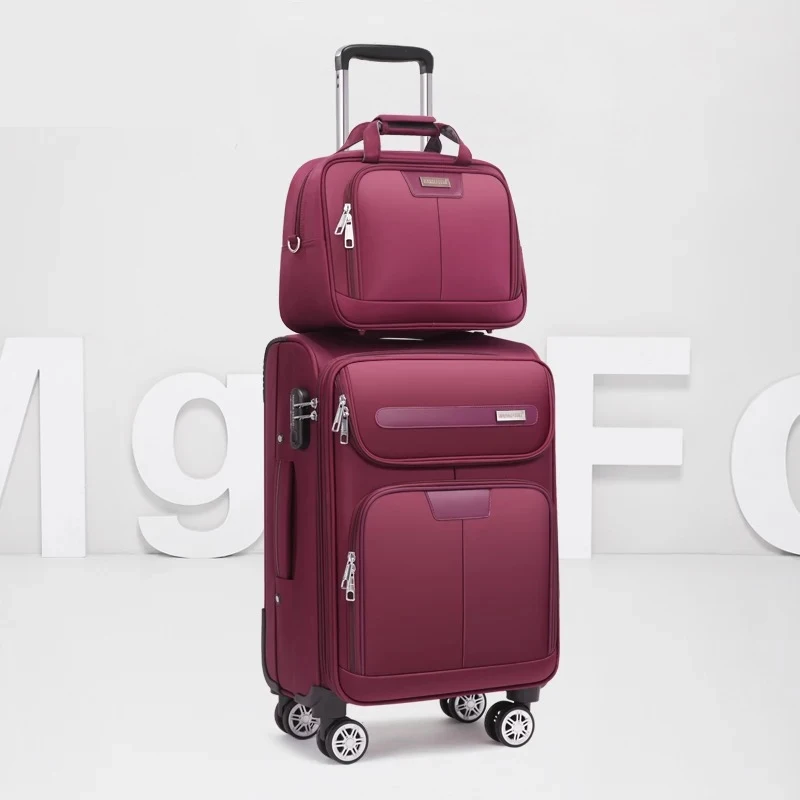 Men Business luggage series 20/22/24 inch nylon Handbag Rolling Luggage sets,Women Spinner brand Travel Bag Trolley Suitcases