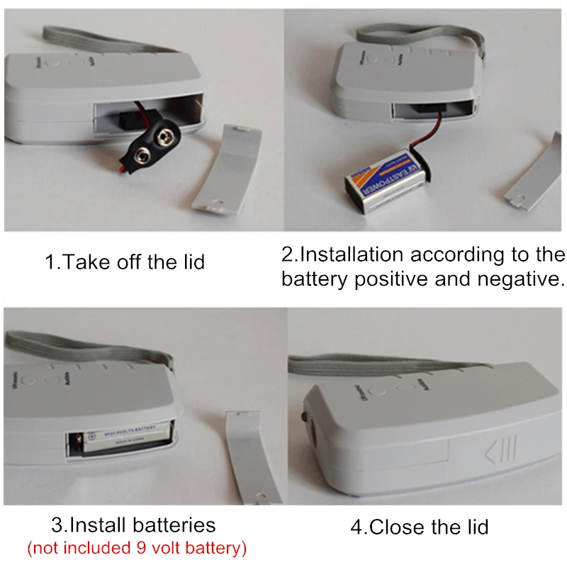 Portable Ultrasonic Dog Repeller Trainer LED Light Electronic Pet Cat Dog Repellent Anti Barking Training Device
