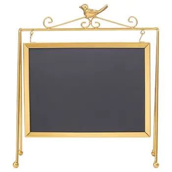 

Desktop Memo Message Blackboard Easel Chalkboard Kids Writing Boards for Wedding S,L