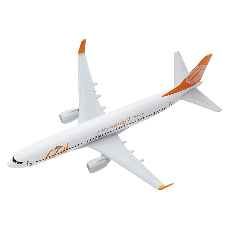 Модель самолета Air GOL Airlines Boeing 737 B737 800 Airways модель с подставкой в подарок 16