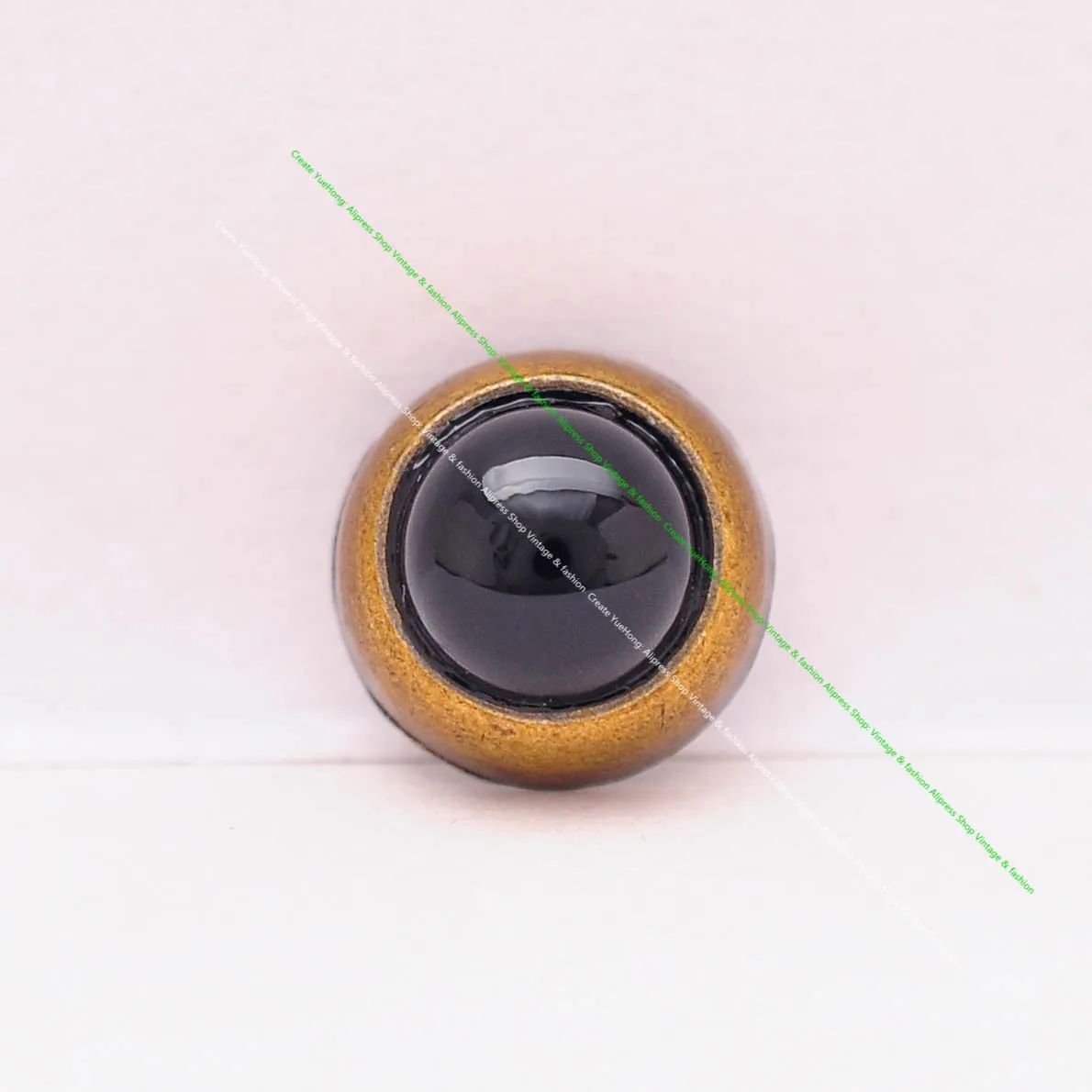 30 Stück 10mm messing beschichtet schwarz türkis Niet Bolzen Kegel Leder Handwerk Gürtel Zubehör Hardware Brieftasche Holster Concho Screw back – Detail 13