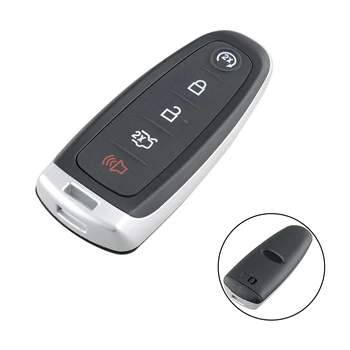 

5Buttons Smart Remote Car Key 315MHZ For Ford Edge Escape Explore Expedition Flex Focus Taurus with ID46 Chip Plastic No5