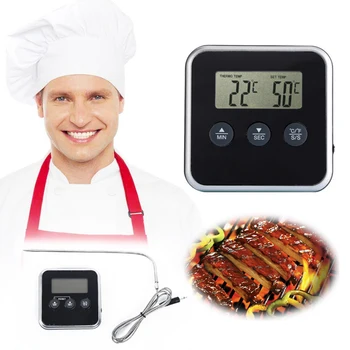 

Meat Candy Jam Cooking Digital Food Thermometer Probe Kitchen BBQ Deep Fry