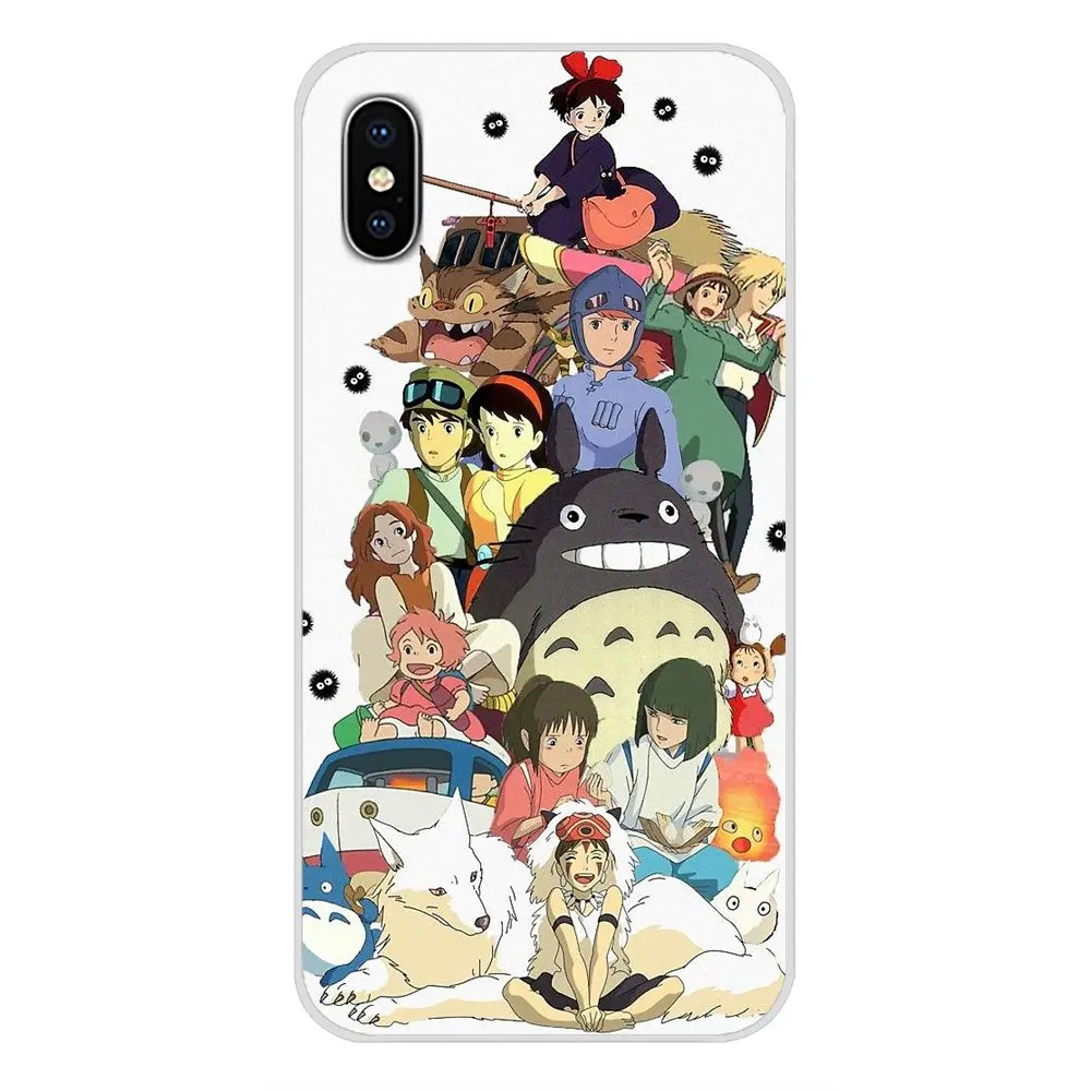 Аксессуары чехлы для телефонов студии ghilii Totoro Huawei G7 G8 P8 P9 P10 P20 P30 Lite Mini Pro P Smart Plus 2017
