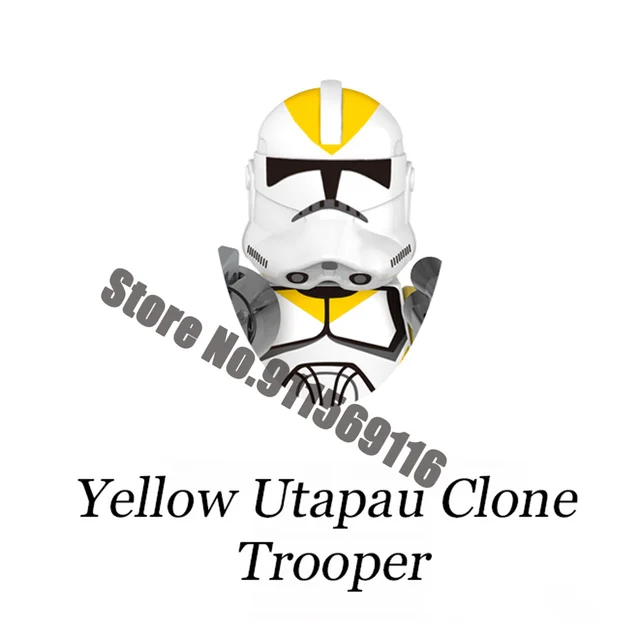 Disney Republic Commando 501st Clone Building Blocks Trooper Force 99 Hunter Crosshair Wrecker Echo Cody Rex Star Brick Figure D-X627
