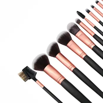 

13 Makeup Brush Sets 6 Black Wooden Handle Powder Powder Eye Shadow Brushes Full Set Of Beauty Tools Convenient
