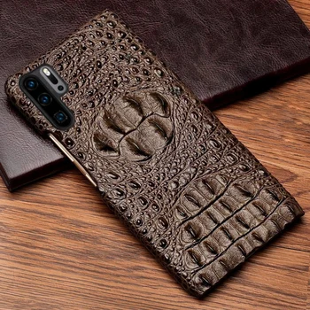 

Phone Case For Huawei P20 P30 Lite case Mate 10 20 30 Pro Y6 Y9 P Smart 2019 Crocodile Head Cover For Honor 8X 9X 10 20 case