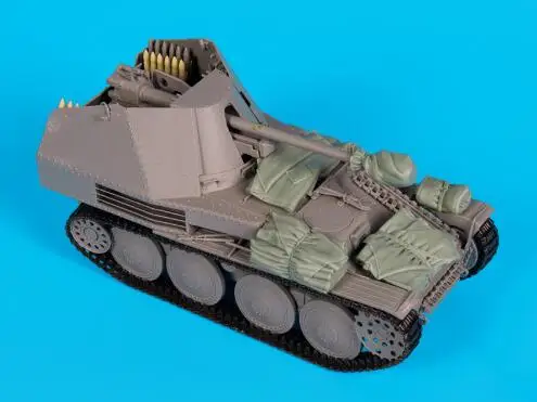 1/35 Смола Модель Строительный комплект фигурка сумка аксессуары(не включает бак