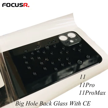 

Replacement Back Housing Case Big Hole Back Battery Cover Rear Door Housing Case For-iPhone 11 11Pro 11Pro Max Glass Body