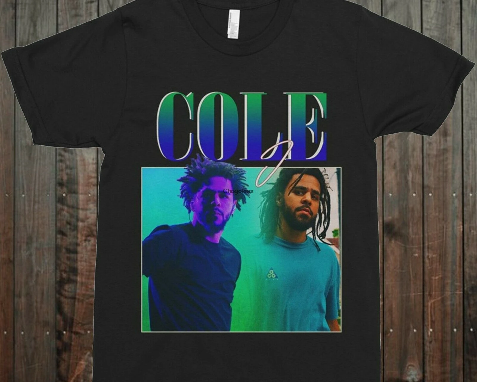 Мужская футболка J. Винтажная с круглым вырезом Cole 90-х |