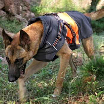 

Pet Waterproof Four Side Elastic Cotton Padded Coat for Dog In Autumn Winter Composite Fleece Inner Lining Vest