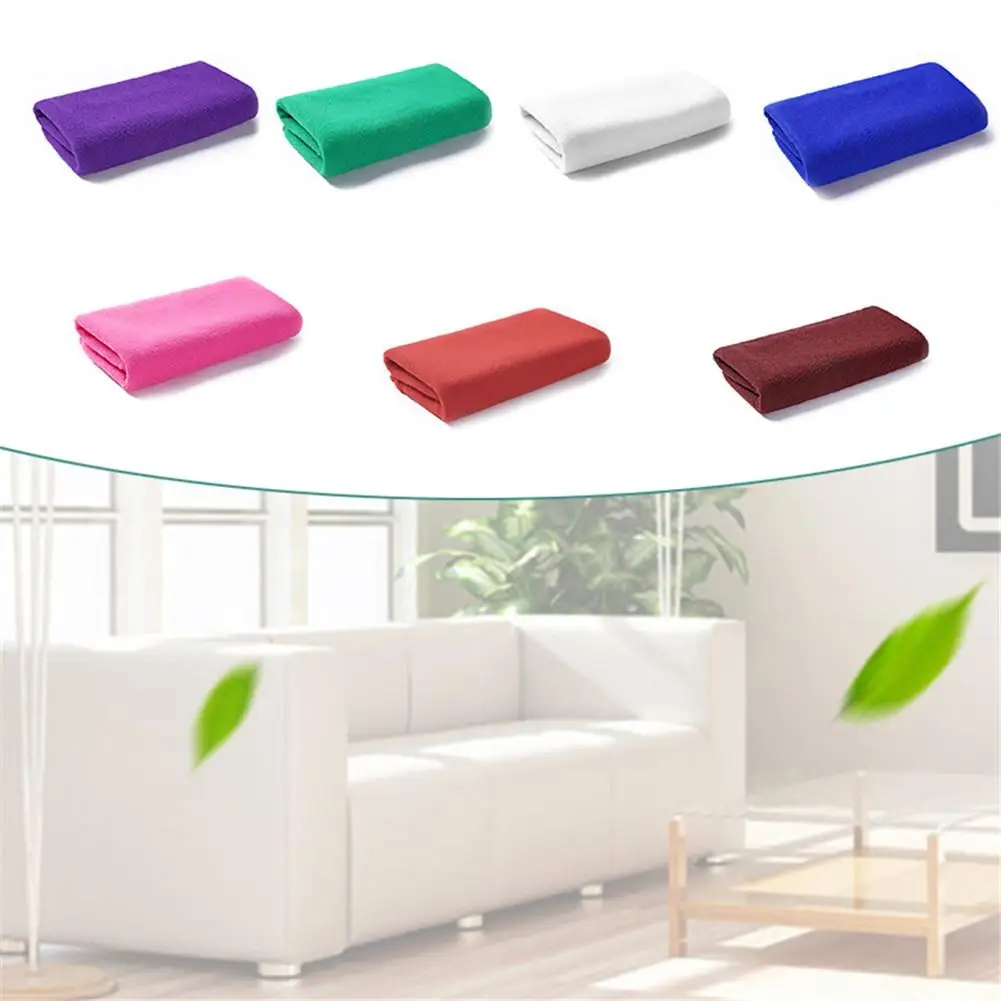 5pcs Superfine Fiber Towel 12-Color Hand Towel#SO