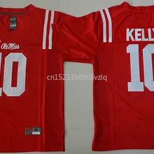 Новое поступление, высокое качество, Чад Келли#10, футболки для колледжа, ограниченная серия, майки, S-XXXL