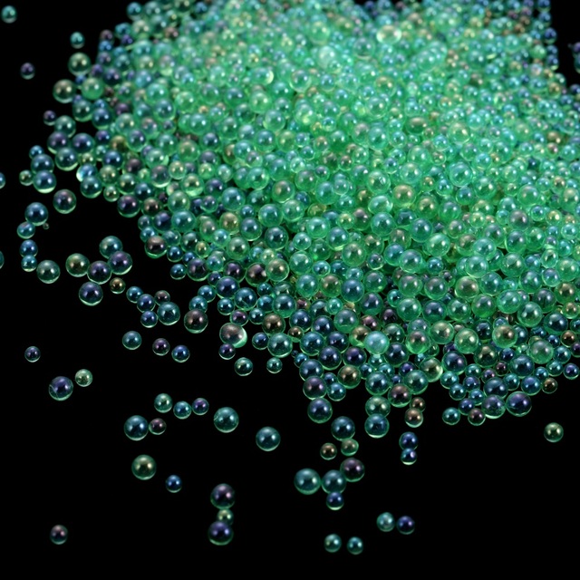 Tiny Crystal Glass Balls Rhinestones For Nails Microbead Caviar Beads Resin Filling for Silicone Mold UV Resin Epoxy Filler