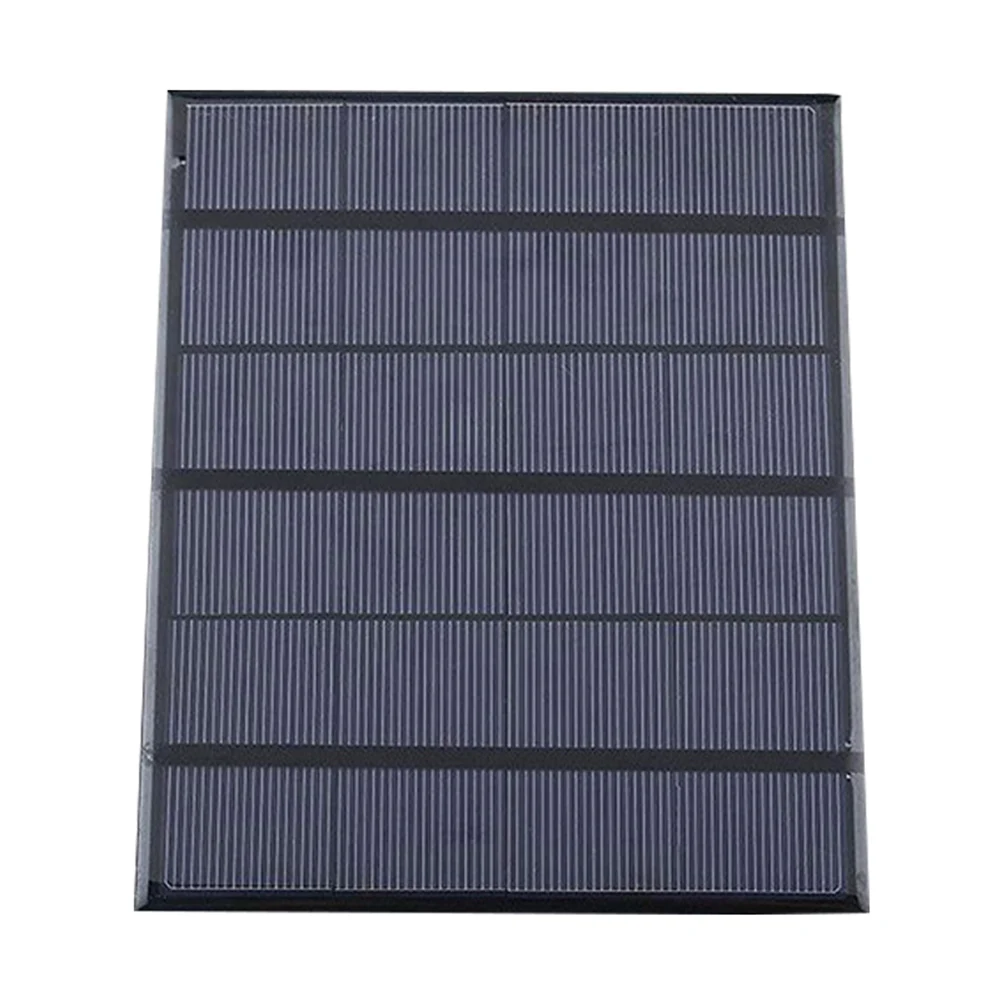 Солнечная панель система зарядное устройство 3,5 W 6V зарядка для банк питания для мобильного телефона Кемпинг лад