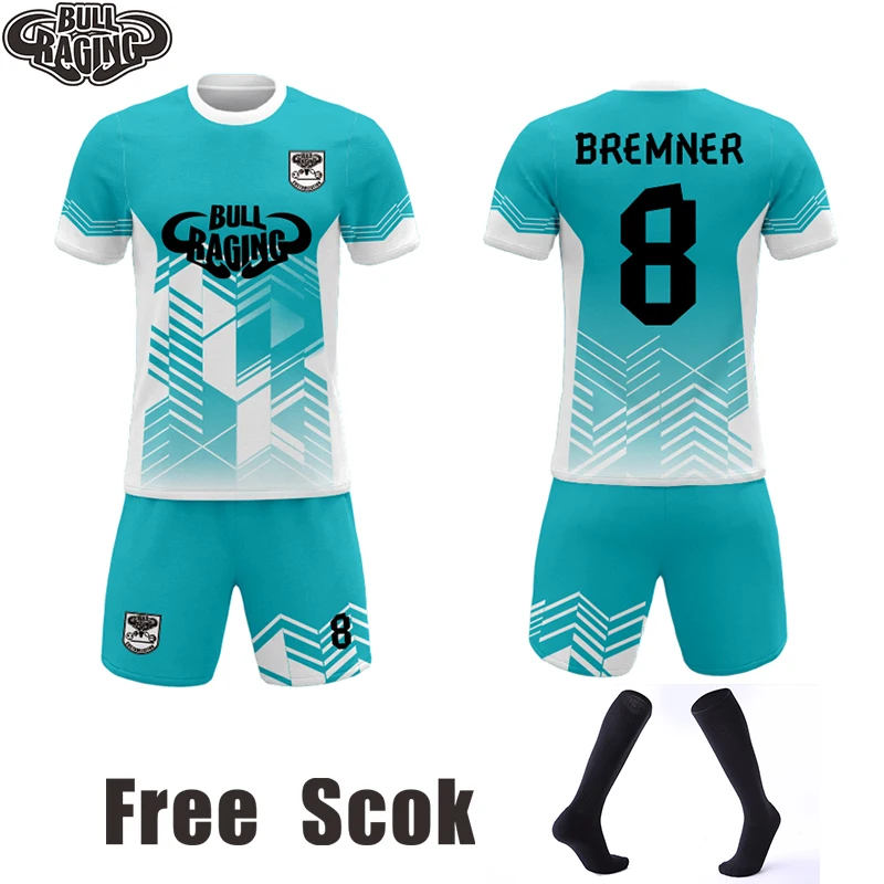 

polyester quick dry boys kids men soccer training suits soccer jerseys sets custom football shirts jersey uniforms