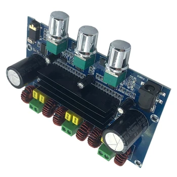 

2x50W+100W Bluetooth 5.0 Dual TPA3116D2 Power Subwoofer Amplifier Board 2.1 Channel Stereo Sound Equalizer AUX Amp
