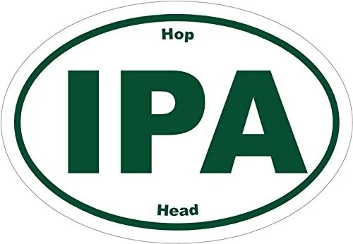 Для 4x IPA HOP Head пивная виниловая наклейка пивной бампер наклейка IPA идеальный подарок для любителя пива