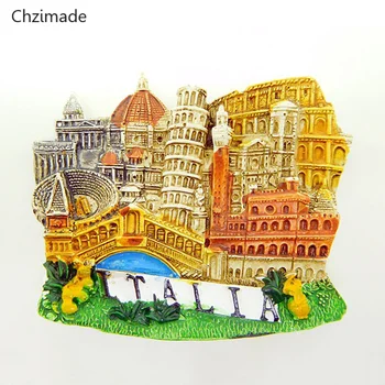

Lychee Life Italian Water City Venice Handmade Resin Fridge Magnet World Travel Souvenir Magnetic Home Decor