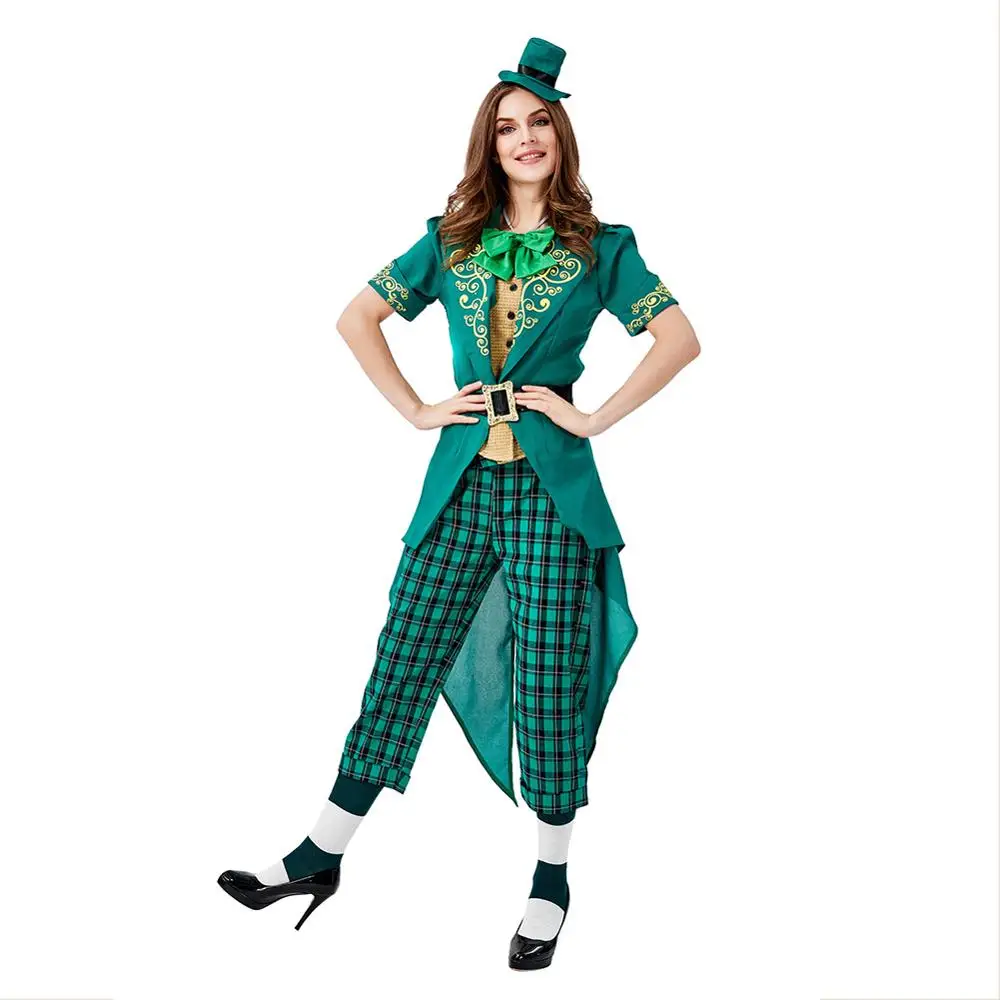 Lucky Charms Leprechaun ирландский день Святого Патрика наряд нарядное платье костюм для девочек женщин