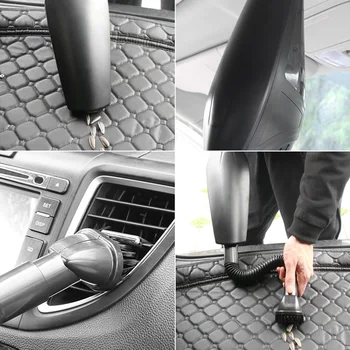 

Dust Collect Suction Auto Car Vacuum Cleaner Home Rechargeable Handheld Clean Mini Strong Pet Hair Interior Wireless Dry Wet