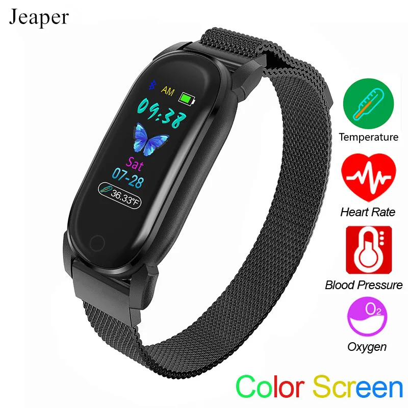 Умный Браслет YD8 для мужчин и женщин измерение температуры термометр частота