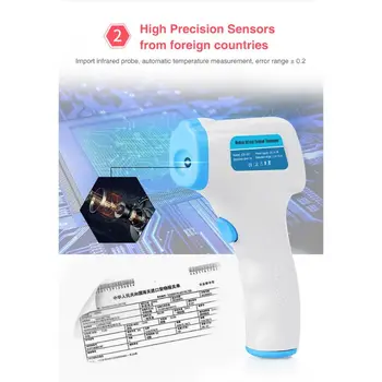 

Non Contact Forehead Thermometer Body Temperature Thermometer Temp Test