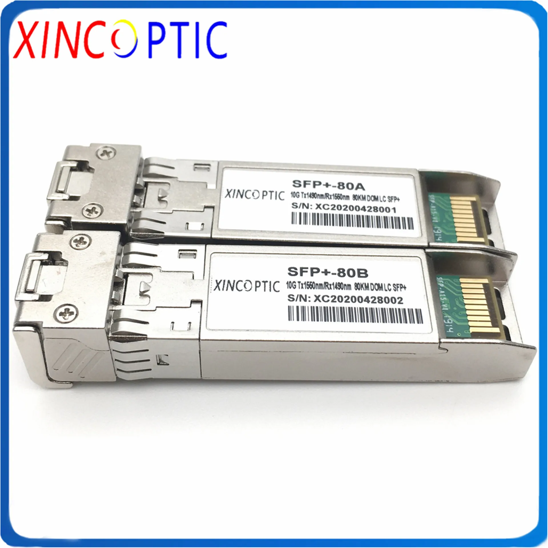 Бесплатная доставка 10G одиночный режим Simplex 1270/1330nm 20 км 40 60 80 LC SFP модуль 10 Гбит/с BIDI