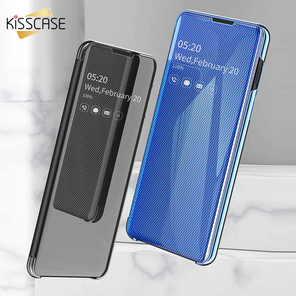 

Mirror Flip Case For Samsung Galaxy A30 A70 A50 Smart Cover For Samsung A50 a20e A30 note9 s9 s8 S10 plus Smartphone Fundas Case